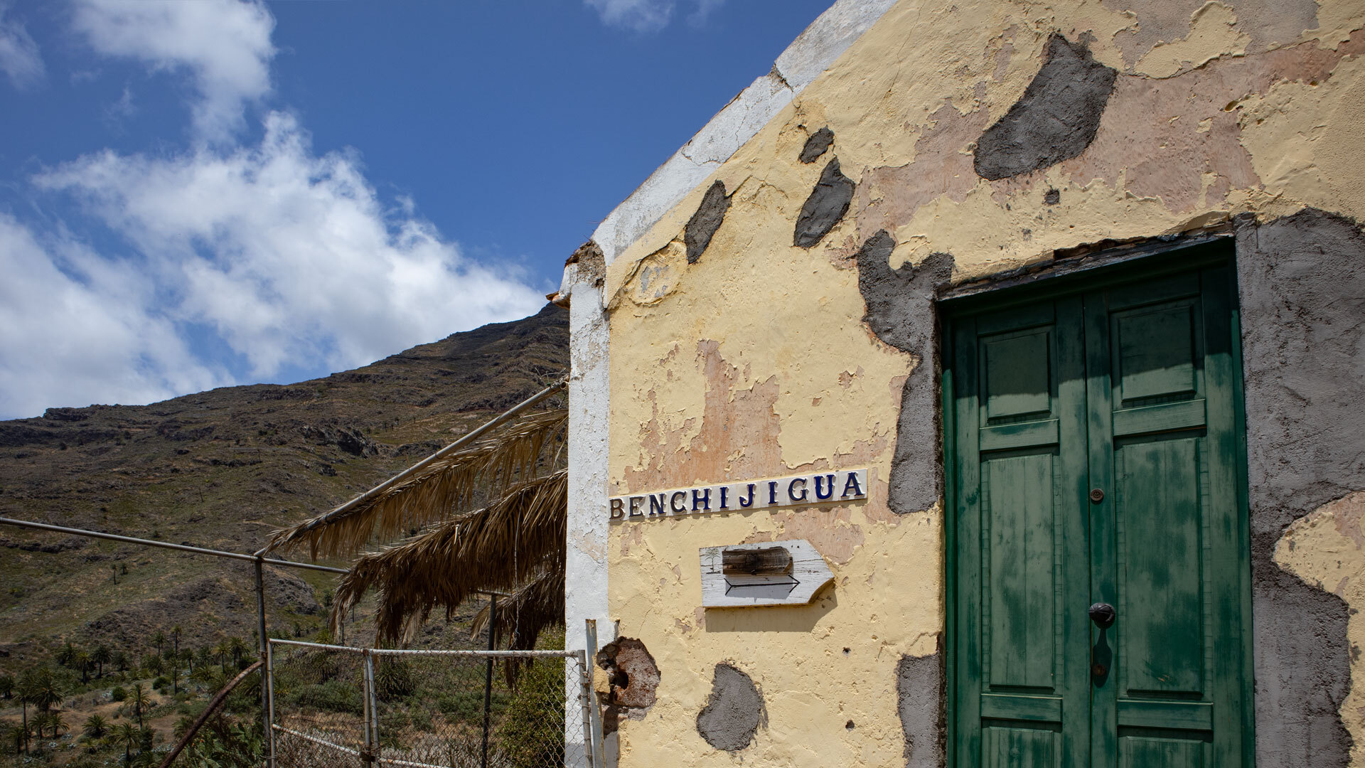 Traditionelles Finca-Gebäude im Weiler Benchijigua