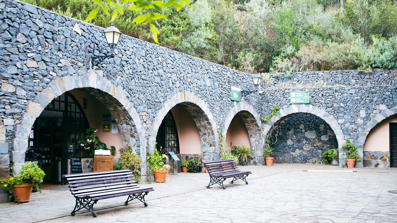 Besucherzentrum Juego de Bolas im Garajonay Nationalpark