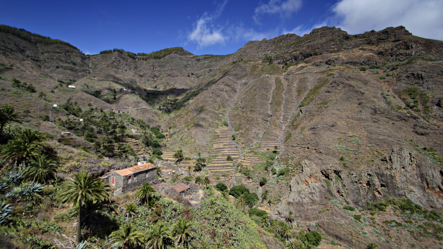 Naturschutzgebiet Orone auf La Gomera vom Mirador del Erque