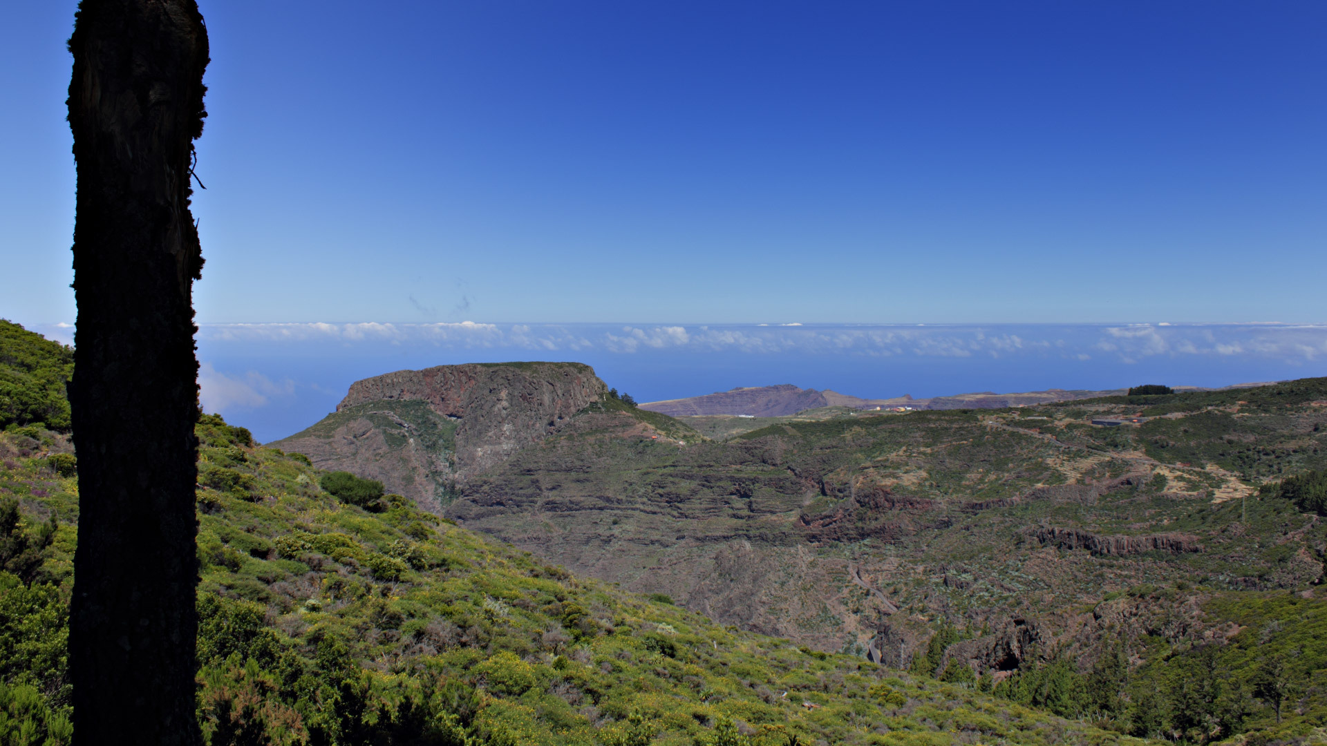 La Fortaleza vom Mirador de Igualero