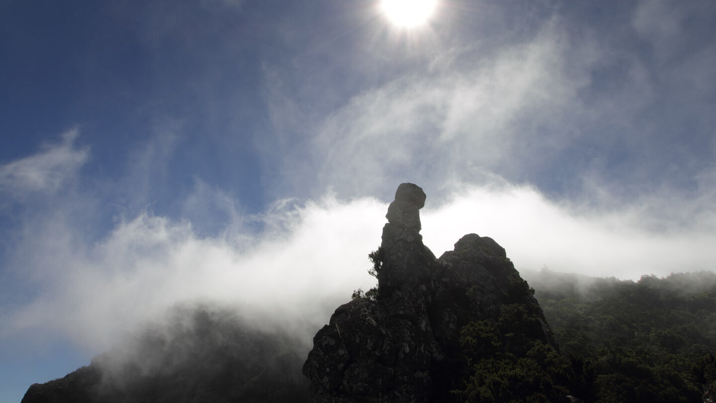 Blick vom Mirador de Los Roques auf La Gomera