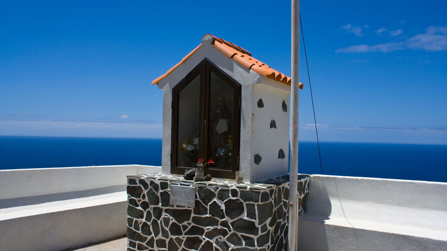 Startpunkt der Wanderung ist die Capilla de Santa Clara in Guillama