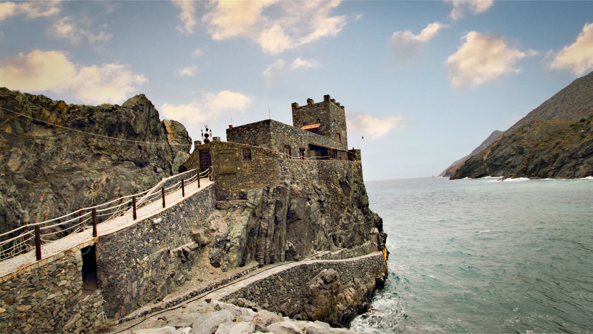das Castillo del Mar auf La Gomera bildet eine filmreife Kulisse