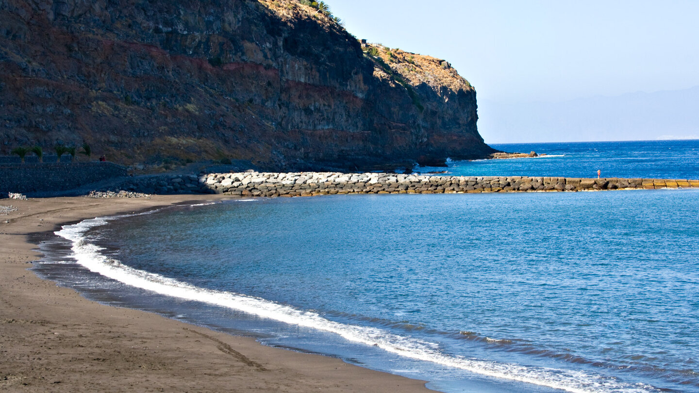 Playa de La Cueva auf La Gomera 
