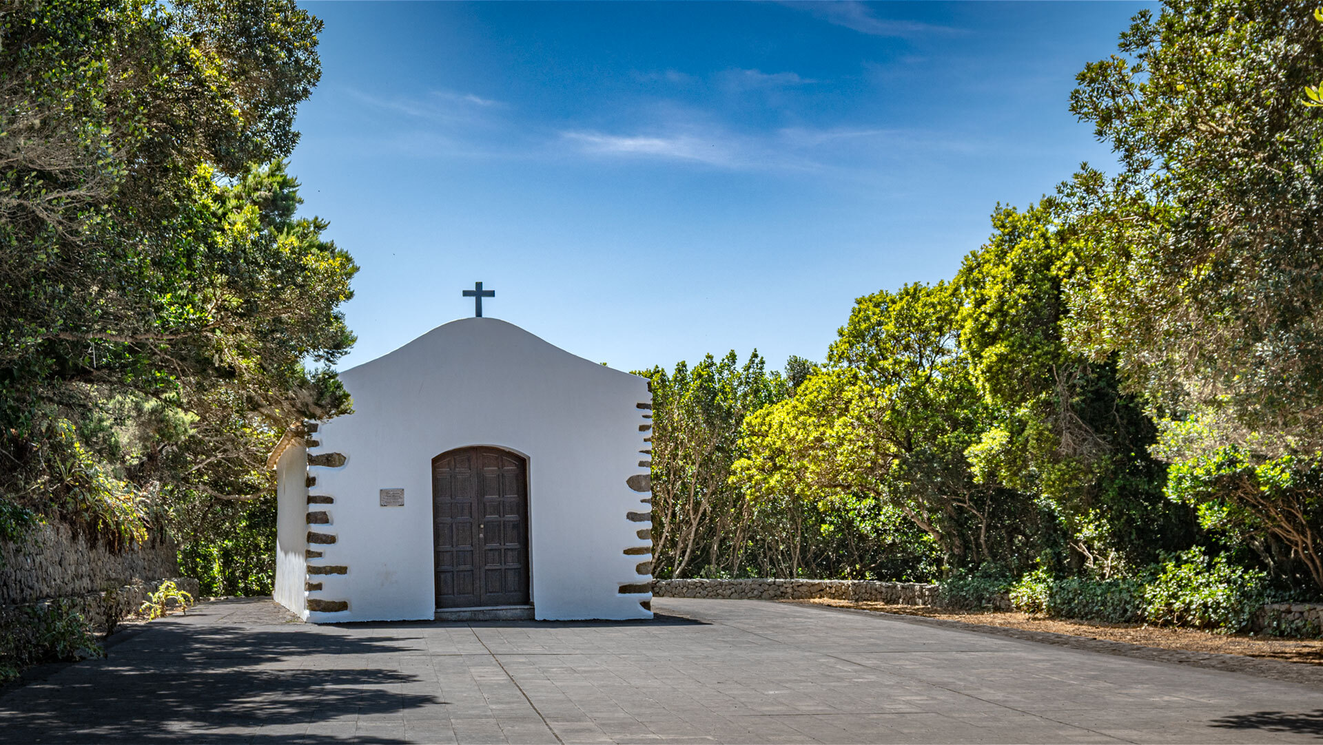 Ermita de San Isidro Labrador, kleine Bergkapelle auf La Gomera, dem Schutzpatron der Bauern geweiht.