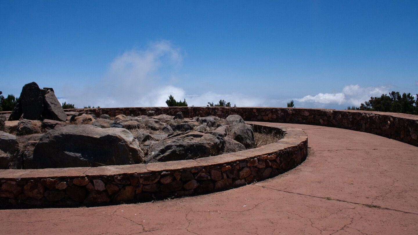 Alto de Garajonay, 1.487 m.