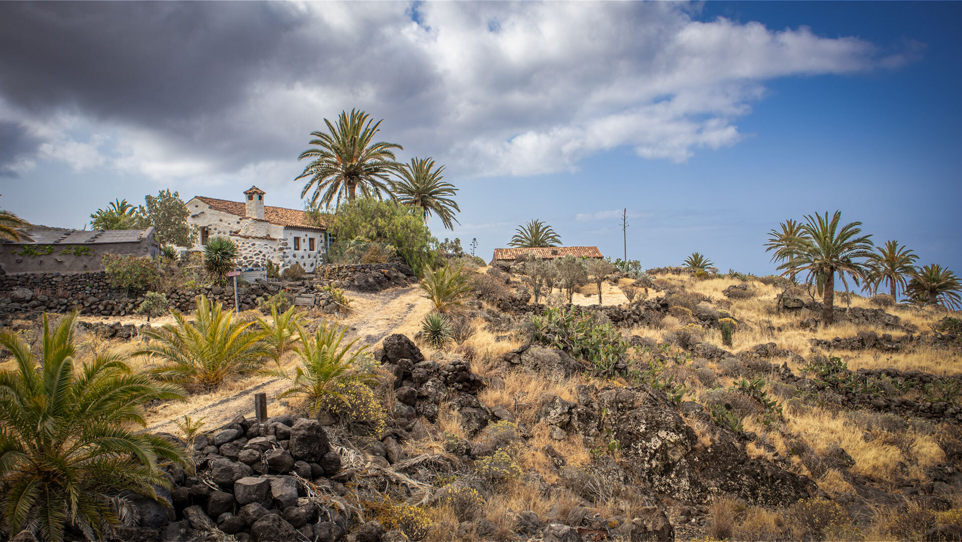 Kulturlandschaft Alajeró, GR-132, La Gomera – Terrassenfelder und Tradition.
