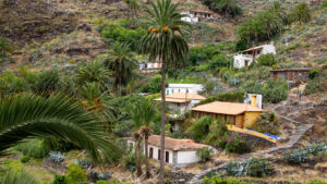 die idyllische Siedlung La Laja auf La Gomera