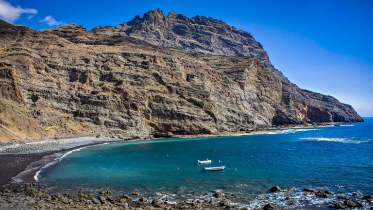 Playa de Alojera auf La Gomera