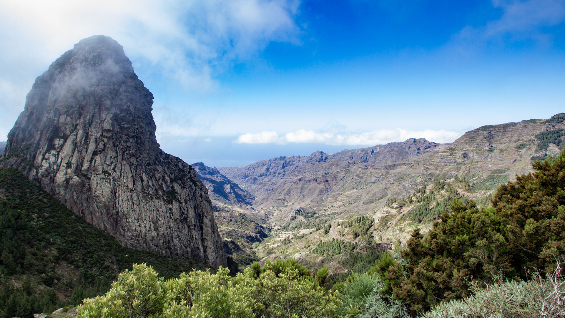 Roque de Agando – vulkanisches Wahrzeichen im Monumento Natural de Los Roques.