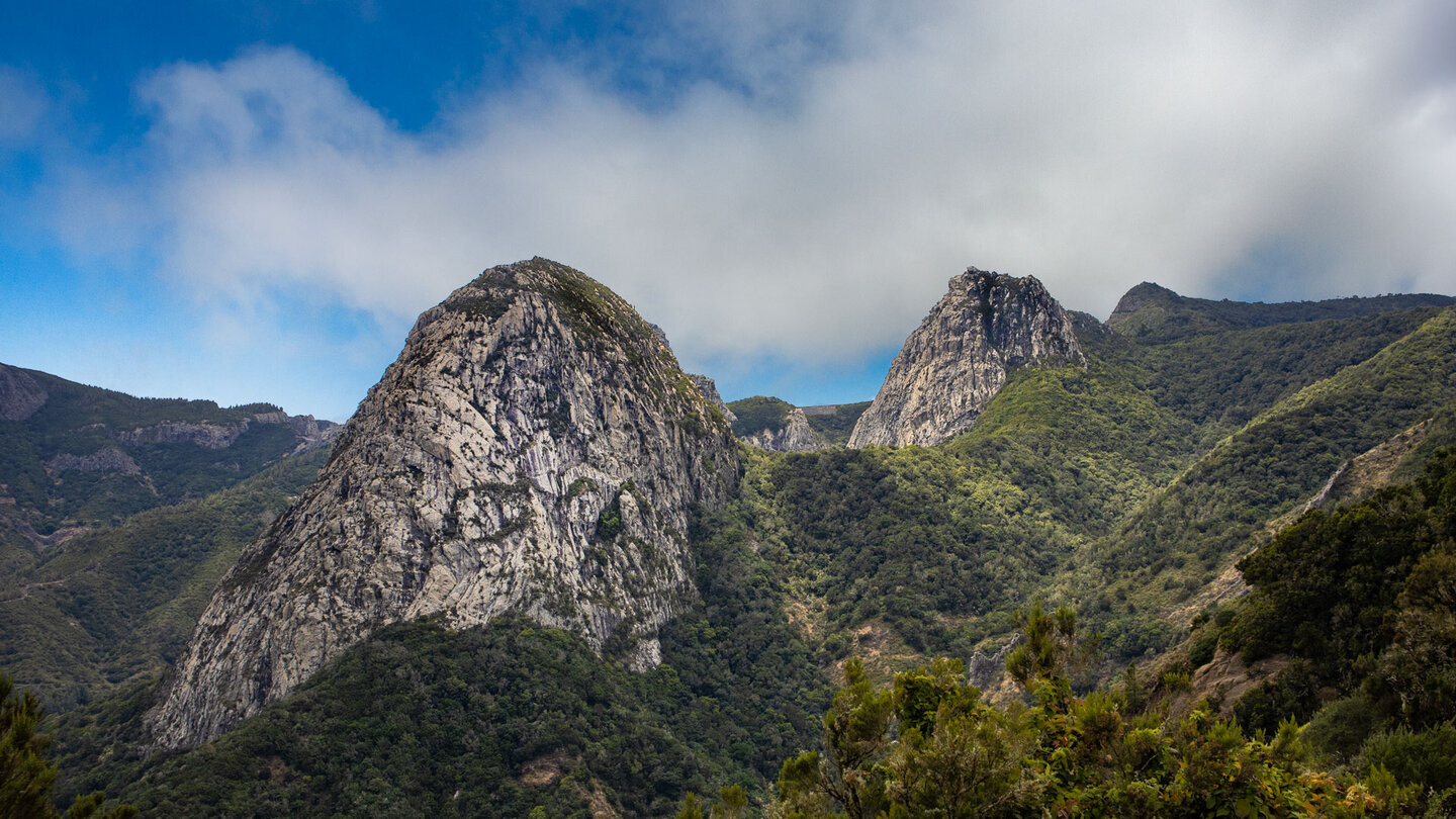 Monumento Natural de Los Roques – vulkanische Felstürme im Herzen La Gomeras.