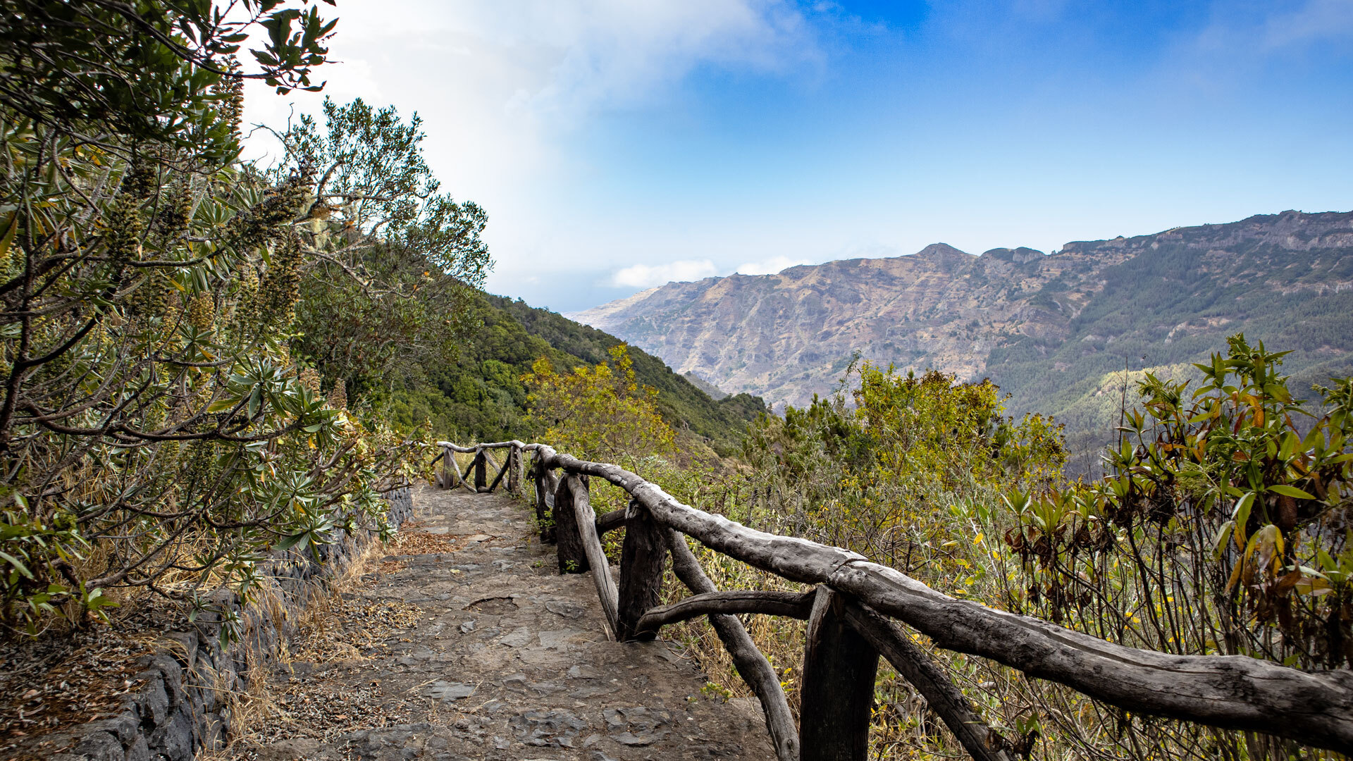 Wanderweg El Balaidero, La Gomera.