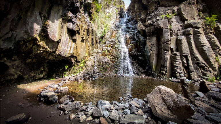 Salto de Agua, Barranco de Arure, La Gomera
