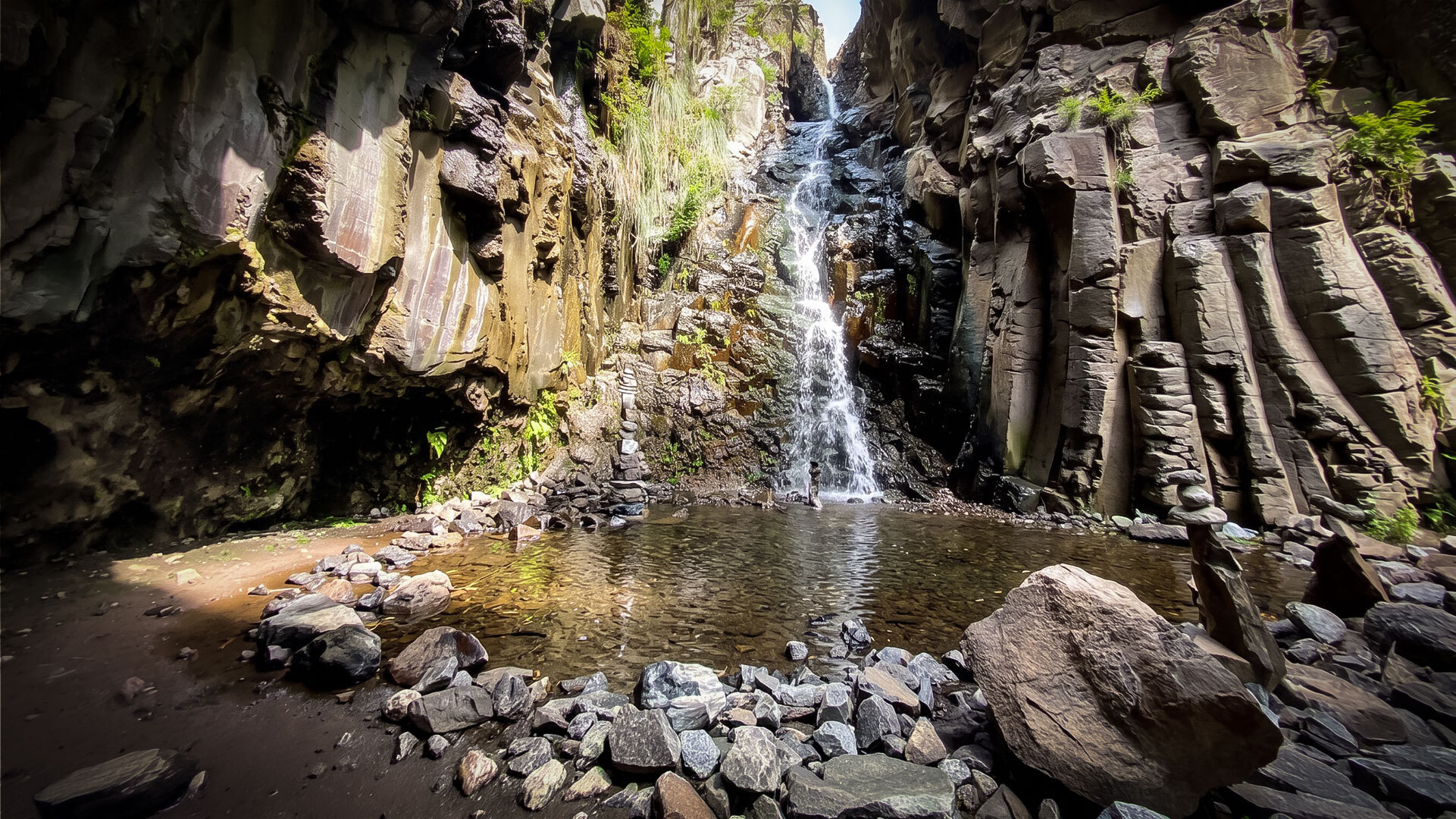 Salto de Agua, Barranco de Arure, La Gomera
