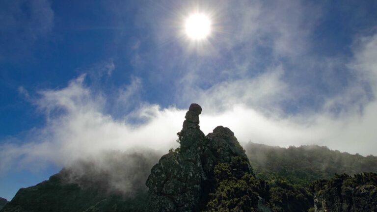 aufziehende Wolken im Nationalpark Garajonay